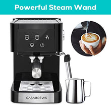 Load image into Gallery viewer, 20 Bar Espresso Machine, Professional Espresso Maker with Milk Frother Steam Wand, Compact Espresso Coffee Maker and Cappuccino Machine With Touch Screen Panel for Cappuccino or Latte, Gift for Wife
