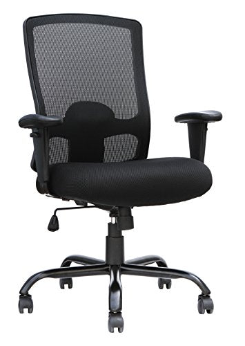 Eurotech Seating Big and Tall Chair, Black