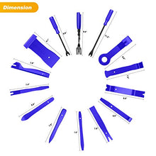 Load image into Gallery viewer, GOOACC - GRC-49 19Pcs Trim Removal Tool Set &amp; Clip Plier Upholstery Remover Nylon Car Panel Removal Set with Portable Storage Bag
