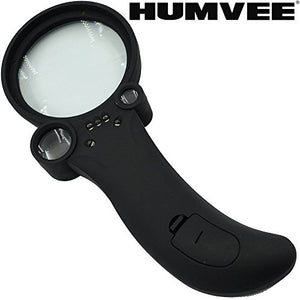 CampCo Humvee Magnifying Map Reader with Red Light and Fire Starter HMV-B-3M