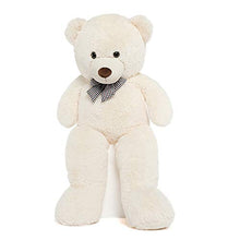 Load image into Gallery viewer, MaoGoLan 39&#39;&#39; Soft Big Teddy Bear Stuffed Animal 3ft Stuffed Bear Toy Giant Cute White Teddy Bear Huge
