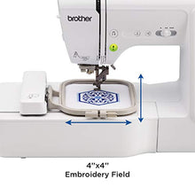 Load image into Gallery viewer, Brother SE600 Sewing and Embroidery Machine, 80 Designs, 103 Built-In Stitches, Computerized, 4&quot; x 4&quot; Hoop Area, 3.2&quot; LCD Touchscreen Display, 7 Included Feet
