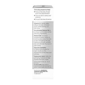 Neutrogena Rapid Tone Repair Face Moisturizer with Retinol SA, Vitamin C, Hyaluronic Acid and SPF 30 Sunscreen, Tone-Evening & Brightening Retinol Facial Moisturizer Cream, 1 fl. oz