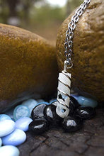 Load image into Gallery viewer, Rainbow Moonstone Crystal Healing Necklace - For Crown Chakra | Brings Hope, Luck And Abundance. Relieves Emotional Stress. Enhances Intuition, Psychic Abilities And Sensitivity | With Stylish Chain
