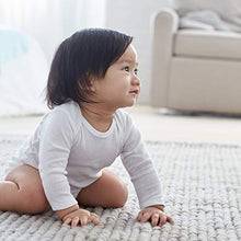 Load image into Gallery viewer, GERBER Baby 5-Pack Organic Long-Sleeve Onesies Bodysuit, White, 0-3 Months
