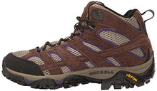Load image into Gallery viewer, Merrell Women&#39;s Moab 2 Vent Mid Hiking Boot, Bracken/Purple, 7.5 M US
