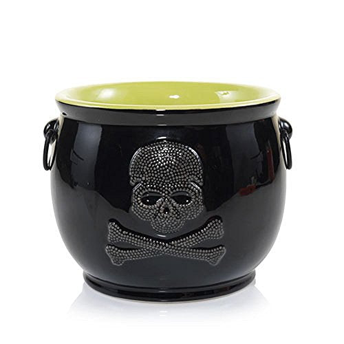 Yankee Candle Raven Night Skullcauldron Jar Candle Holder
