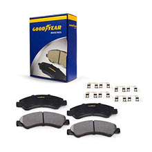 Load image into Gallery viewer, Goodyear Brakes GYD1543 Premium Ceramic Automotive Front Disc Brake Pads Set Vehicle Replacement Part for Dodge Attitude, Hyundai Accent, Azera, Kia
