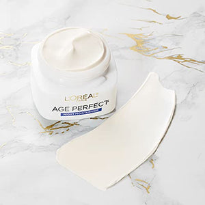 L'Oreal Paris Age Perfect Collagen Expert Night Moisturizer, Anti-Sagging & Even Tone, Retighten, Rehydrate and Firm Maturing Skin, 2.5 Oz