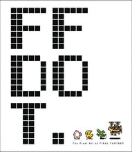 Load image into Gallery viewer, FF DOT: The Pixel Art of Final Fantasy (Final Fantasy Dot)
