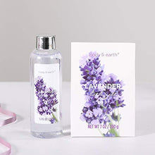 Load image into Gallery viewer, Gift Set for Women, Gift Basket for Women, Body &amp; Earth Women Bath Set 7 Pcs Lavender Spa Basket with Shower Gel, Bubble Bath, Bath Salts, Body Lotion, Scented Candle, Mother's Day Gifts for Mom
