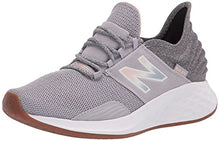 Load image into Gallery viewer, New Balance Women's Fresh Foam Roav V1 Sneaker, Whisper Grey/Oyster Pink, 8.5
