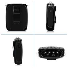 Load image into Gallery viewer, Zoweetek Portable Rechargeable Mini Voice Amplifier with Wired Microphone Headset and Waistband, Supports MP3 Format Audio for Teachers, Singing, Coaches, Training, Presentation, Tour Guide
