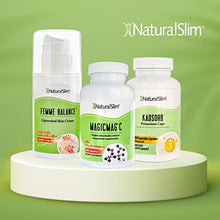 Load image into Gallery viewer, NaturalSlim Women's Wellness Bundle – Femme Balance, Kadsorb &amp; Magicmag C - Progesterone Cream for Women Supporting Hormonal Balance with Potassium and Magnesium Citrate | Formulated by Frank Suarez
