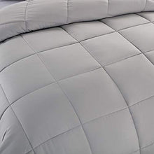 Load image into Gallery viewer, GUHER Grey Queen Comforter Luxury Down Alternative Quilted Bed Comforter - Ultra Soft Hypoallergenic Bedding Medium Warmth for All Seasons
