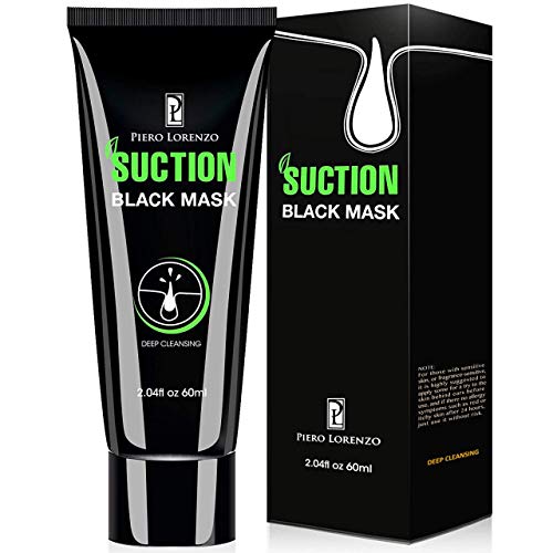 Piero Lorenzo Blackhead Remover Mask, Blackhead Peel Off Mask, Face Mask, Blackhead Mask, Black Mask Deep Cleansing Facial Mask for Face Nose 60g