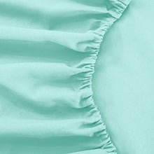 Load image into Gallery viewer, ARTALL Brushed Microfiber Bed Sheet Set 4-Piece 1800 Bedding - King, Aqua
