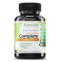 Load image into Gallery viewer, Complete 1-Daily Multi - Multivitamin Full of Coenzymes, Antioxidants, Folic Acid, &amp; Vitamins - Supports Healthy Heart, Strong Bones, &amp; Immune System - Emerald Labs - 60 Vegetable Capsules
