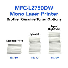 Load image into Gallery viewer, Brother MFCL2750DW Monochrome All-in-One Wireless Laser Printer, Duplex Copy &amp; Scan, Amazon Dash Replenishment Ready
