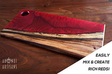 Load image into Gallery viewer, Deep Pour Epoxy Resin Kit Crystal Clear Liquid Glass, Super Colors Pigment KIT 2-4 inch 3 GL Resin Kit - Self Leveling, Clear Resin Epoxy, Epoxy Resin Table DIY, Deep Resin Molds, River Table, 2:1
