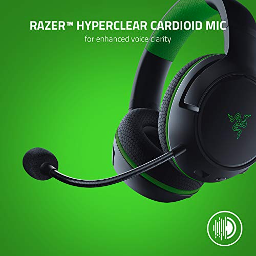 Load image into Gallery viewer, Razer Kaira Wireless Gaming Headset for Xbox Series X|S, Xbox One: Triforce Titanium 50mm Drivers - Cardioid Mic - Breathable Memory Foam Ear Cushions - EQ Pairing Button - Windows Sonic - Black