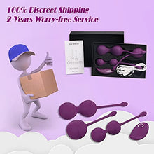 Load image into Gallery viewer, Kegel Balls for Women with Remote Control, Doctor Recommended Kegal Balls Pelvic Floor Strengthening Device Women and Kegel Exercises Products, CKSOHOT Kegel Exercise Weights for Beginners &amp; Advanced
