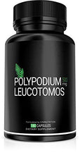 Load image into Gallery viewer, Polypodium Leucotomos 500mg — 180 Count (V-Capsules) / 90 Servings: Manufactured in a cGMP-Registered Facility in USA; Vegan, Gluten Free
