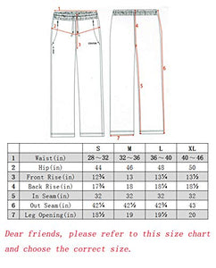 CENFOR Men's Sweatpant with Pockets Open Bottom Athletic Pants for Jogging, Workout, Gym, Running, Hiking, Training(Black,S)