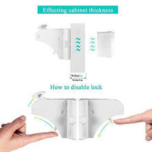 Load image into Gallery viewer, 16 Pack Child Safety Magnetic Cabinet Locks - Vmaisi Children Proof Cupboard Baby Locks Latches - Adhesive for Cabinets &amp; Drawers and Screws Fixed for Durable Protection
