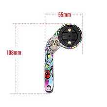 Load image into Gallery viewer, CNC Out Front Mount for Garmin Edge Mount-Bike Computer Mount for 520,530,820,830,1000,1030,130 and Edge Explore Cycling GPS Computer Handlebar Mount
