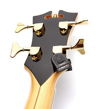 Load image into Gallery viewer, D'Addario Guitar Tuner - Micro Headstock Tuner - Tuner for Acoustic Guitar, Electric Guitar, Bass Guitar, Mandolin, Banjo, Ukelele - Compact &amp; Discrete - Clip On - 1 Pack
