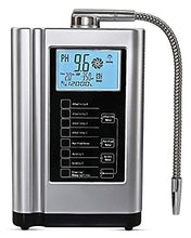 Load image into Gallery viewer, AGWIM AquaGreen Alkaline Water Ionizer Machine AG7.0, Home Water Filtration System, Produces pH 3.5-10.5 Alkaline Water, 7 Water Settings, Up to -570mV ORP, 8000L, Silver
