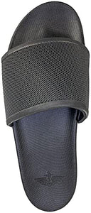 DOCKERS Men's Super Cushion Slide Sandal, Size 11/12, Black