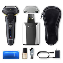 Load image into Gallery viewer, Panasonic Electric Razor for Men, Electric Shaver, ARC5 with Premium Automatic Cleaning and Charging Station, Wet Dry Shaver Men, Cordless Razor, with Pop-Up Trimmer ES-LV97-K, Black
