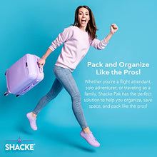 Load image into Gallery viewer, Shacke Pak - 5 Set Packing Cubes - Travel Organizers with Laundry Bag (Pure Black)

