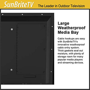 SunBriteTV Outdoor Television | 55-inch Veranda (2nd Gen) 4K UHD HDR LED TV, SB-V-55-4KHDR-BL