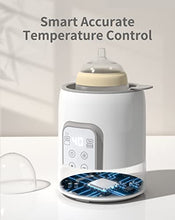 Load image into Gallery viewer, Bottle Warmer, GROWNSY 8-in-1 Fast Baby Milk Warmer with Timer for Breastmilk or Formula, Accurate Temperature Control, with Defrost, Sterili-zing, Keep, Heat Baby Food Jars Function
