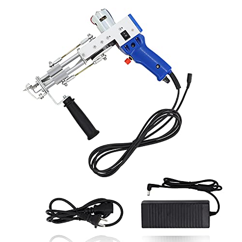 Electric Carpet Tufting Gun, Loop Pile Rug Tufting Machine, Maual Carpet Weaving Flocking Machine, Carpet Thickness 4-14mm 100V-240V Industrial Embroidery Machine