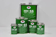 Load image into Gallery viewer, RH Adhesives HH-66 Industrial Strength Vinyl Cement Glue with Brush, 8 oz, Clear
