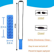 Load image into Gallery viewer, Chew Necklace by GNAWRISHING - 6-Pack - Perfect for Autistic, ADHD, SPD, Oral Motor Children, Kids, Boys, and Girls (Tough, Long-Lasting)
