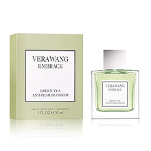 Load image into Gallery viewer, Vera Wang Embrace Eau de Toilette Spray for Women, Green Tea &amp; Pear Blossom, 1 Fl Oz
