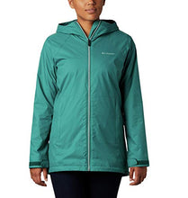 Load image into Gallery viewer, Columbia Women&#39;s Switchback Long Jacket, Waterfall/Nocturnal Lining, Medium
