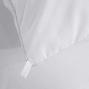 Utopia Bedding 1 All Season Comforter Duvet Insert with 1 Duvet Cover Set (Queen, White)