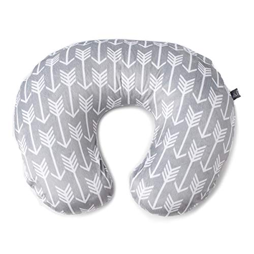 Minky Nursing Pillow Cover | Arrow Pattern Slipcover | Best for Breastfeeding Moms | Soft Fabric Fits Snug On Infant Nursing Pillows to Aid Mothers While Breast Feeding | Great Baby Shower Gift