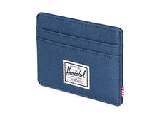 Load image into Gallery viewer, Herschel mens Charlie Rfid Card Case Wallet, Navy, One Size US
