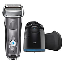 Load image into Gallery viewer, Braun Electric Razor for Men, Series 7 7865cc Electric Foil Shaver With Precision Beard Trimmer, Rechargeable, Wet &amp; Dry, Clean &amp; Charge Station &amp; Travel Case
