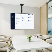Load image into Gallery viewer, WALI TV Ceiling Mount Adjustable Bracket Fits Most LED, LCD, OLED and Plasma Flat Screen Display 26 to 65 Inch, up to 110 Lbs, VESA 400x400mm (CM2665), Black
