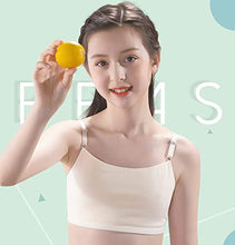 Load image into Gallery viewer, Girls Training Bra -8 Packs Crop Cami Training Bras for Girls with Adjustable Straps Size L (Fit for 12-14 Years)

