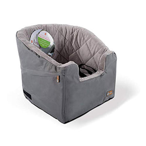 K&H Pet Products Bucket Booster Dog Car Seat Large Gray 14.5" x 24"