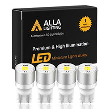 Load image into Gallery viewer, Alla Lighting Newest 194 LED Bulbs Extremely Super Bright T10 168 W5W 2825 175 158 CANBUS Replacement 12V 1616 SMD Car License Plate Light Interior Map Dome Door Lights, 6000K Xenon White
